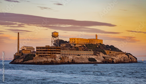 Schilderij op canvas Alcatraz Island