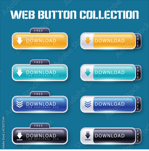 cta web button collection	