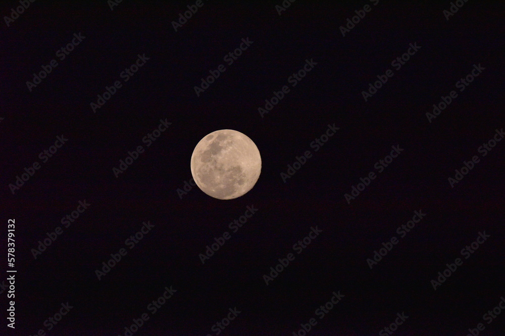 Moon at it largest also called supermoon, aprox ten procent larger than usual. Photo by super tele len zoom 600 mm. Moon at it largest also called supermoon, aprox ten procent larger than usual. Photo by super tele len zoom 600 mm.