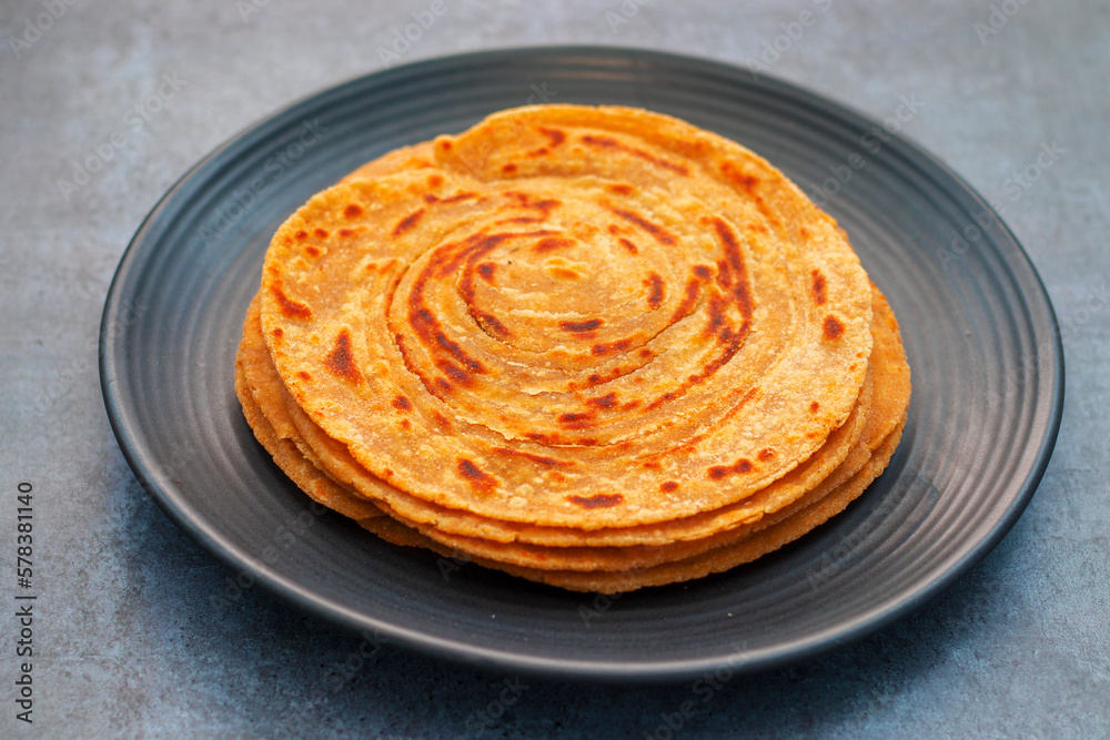 popular Indian fried flat bread popular Indian fried flat bread