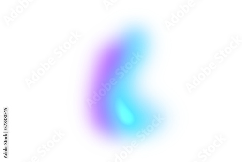 Blue and Purple Light Leak Blur Illustration