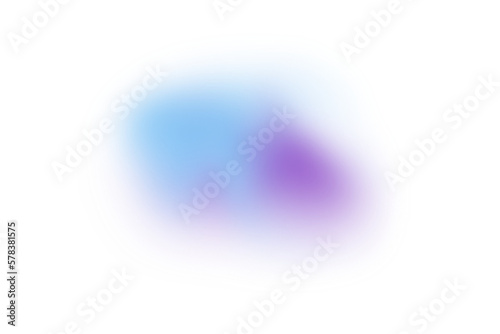 Blue Light Leak Blur Illustration