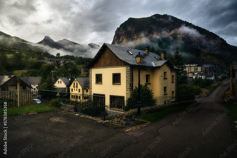 the village in the mountains