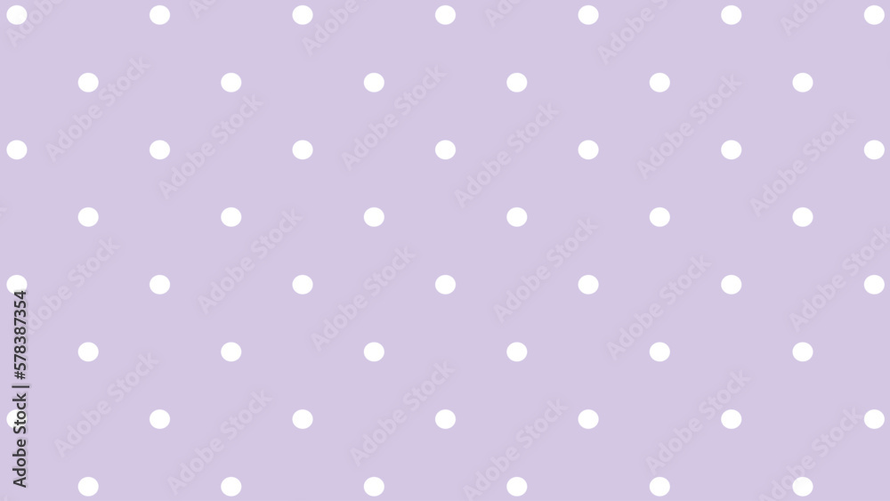 White dots in violet background