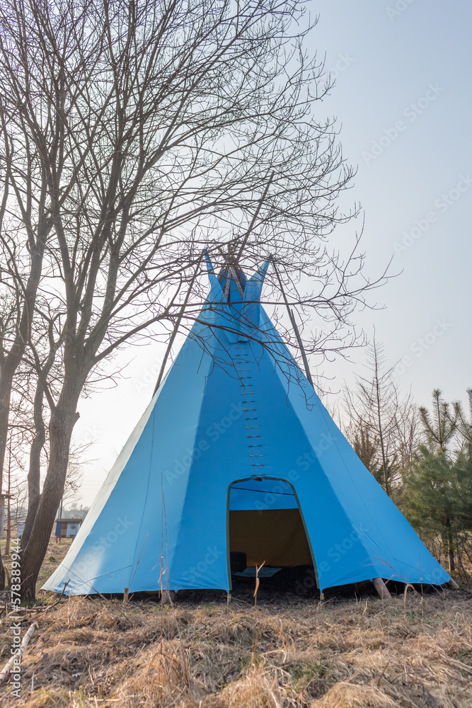 blue wigwam