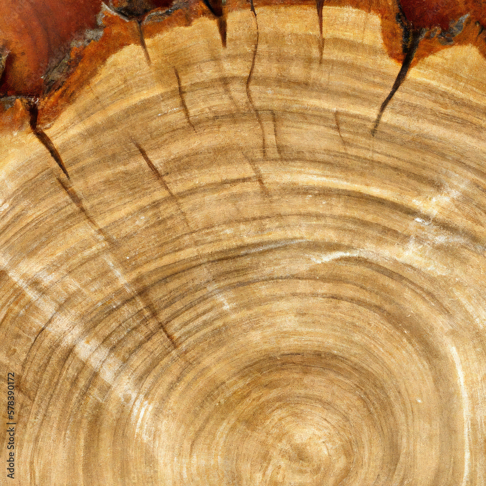 Naklejka premium texture cut of old wood transverse