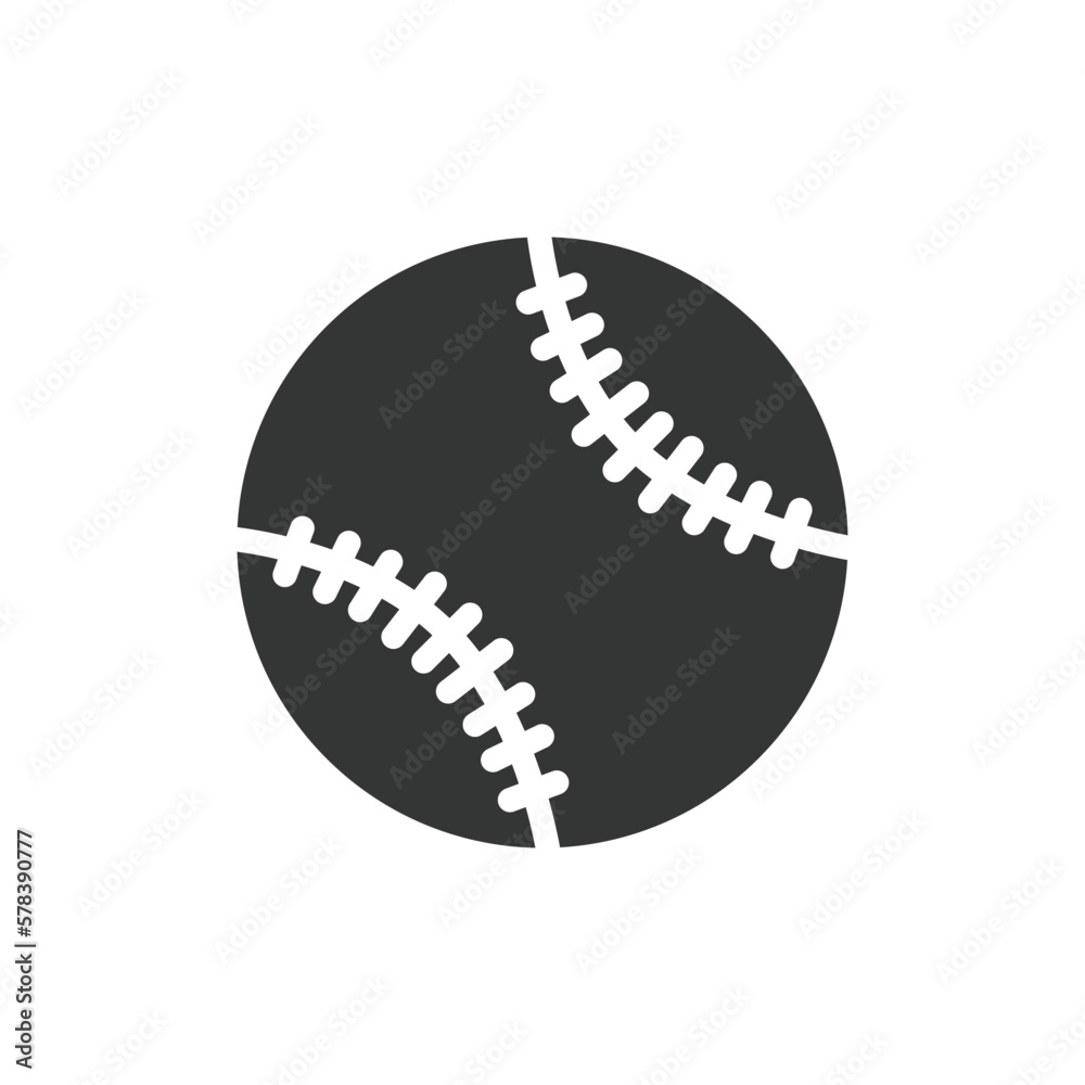 baseball icon design vector template baseball icon design vector template