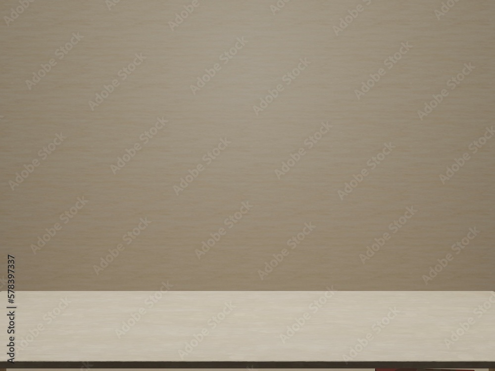 The table is empty, wood background empty wall industrial wood wall with 3d rendering The table is empty, wood background empty wall industrial wood wall with 3d rendering