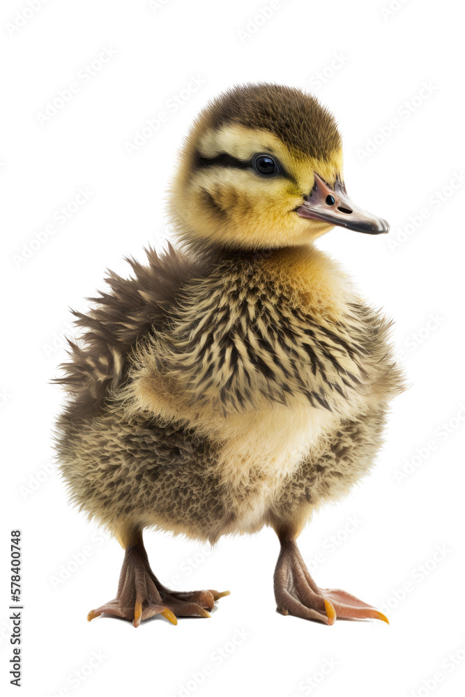 isolated cute baby ducklings, spring, transparent background, png, generative ai isolated cute baby ducklings, spring, transparent background, png, generative ai
