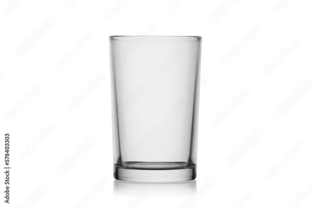 Empty glass for water isolated, without glare. Reflection on the surface. Back light.
Empty glass for water isolated, without glare. Reflection on the surface. Back light.