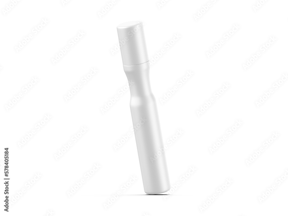 Blank cosmetic roller bottle for branding & mockup, 3d render illustration Blank cosmetic roller bottle for branding & mockup, 3d render illustration