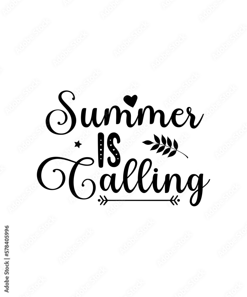 Summer SVG Bundle, Summer Svg, Beach Svg, Summer Design for Shirts, Summertime Svg, Summer Cut Files, Cricut, Silhouette, Png