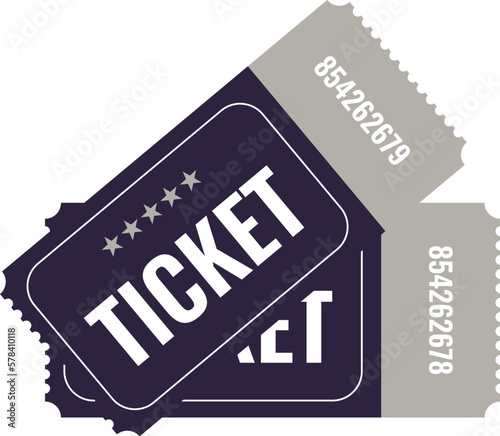 Free vectors admission tickets