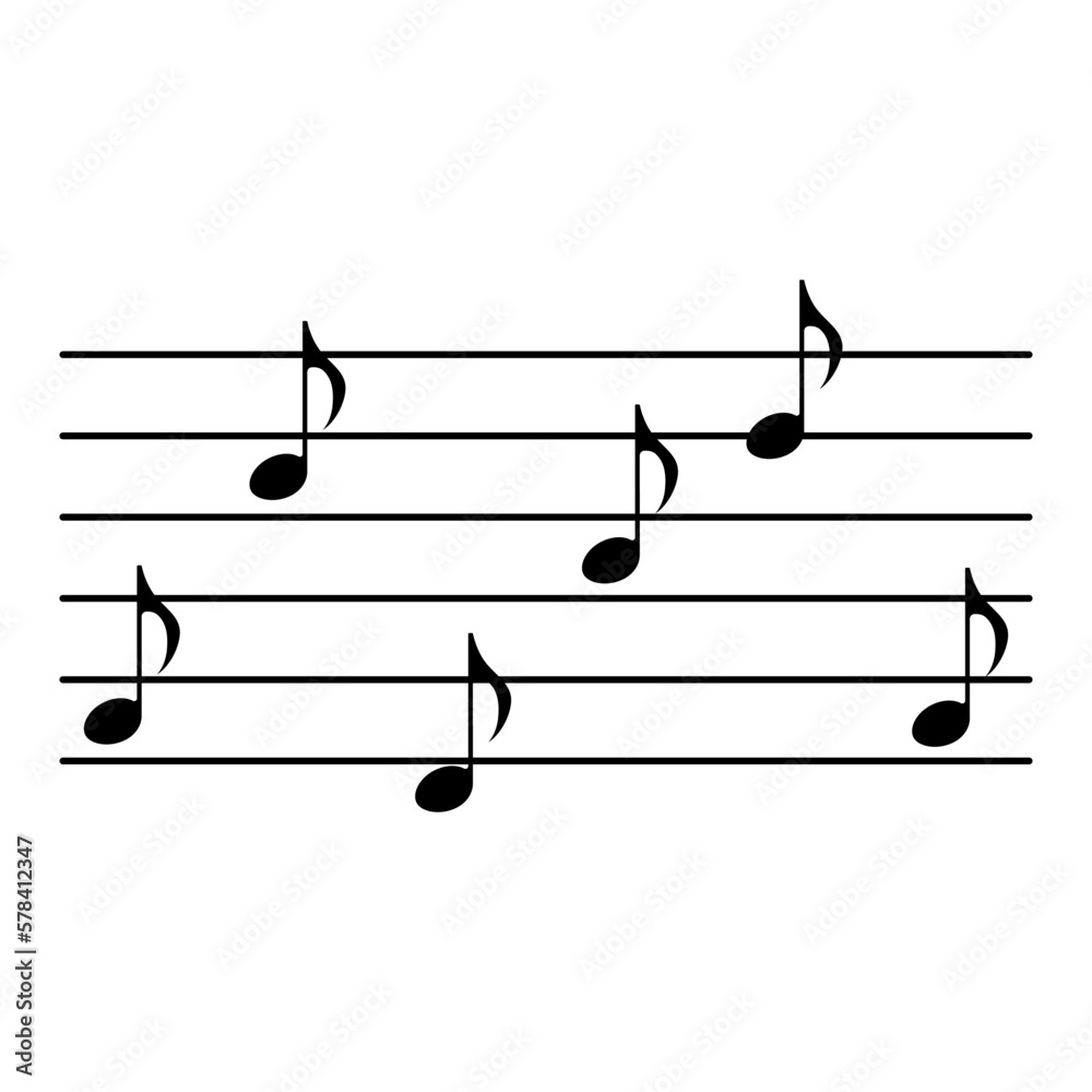 Music notes vector set. Icons of various musical notes vector. Music symbols vector set. Solfeggio vector icon. Melody symbols. Music notes vector set. Icons of various musical notes vector. Music symbols vector set. Solfeggio vector icon. Melody symbols.