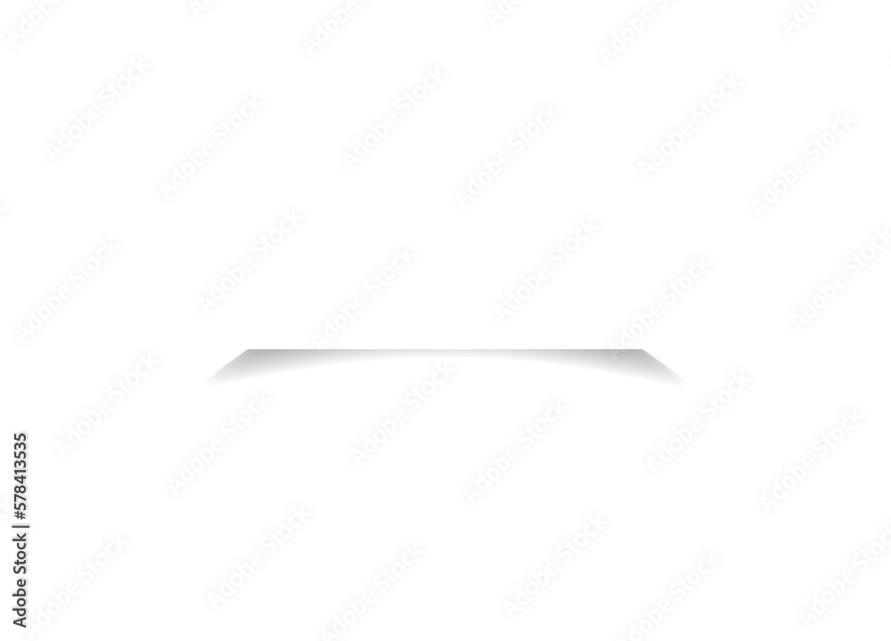 Realistic line shadow effect for design