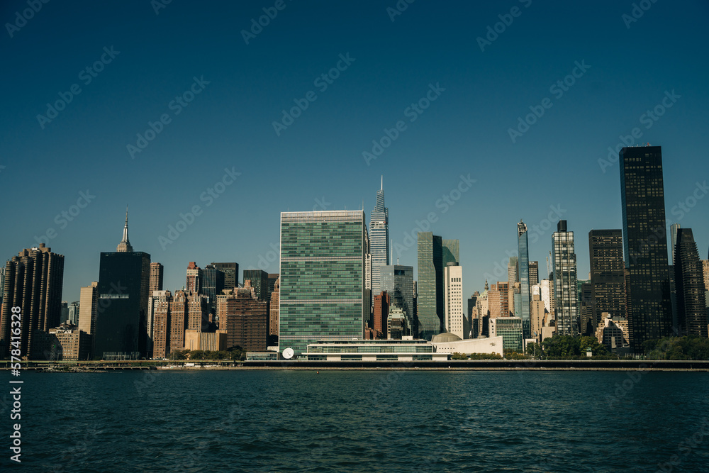 New York City skyline from Queens, United States