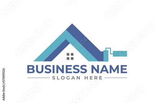 home repair, roofing, remodeling, handyman, home renovation, decor logo	