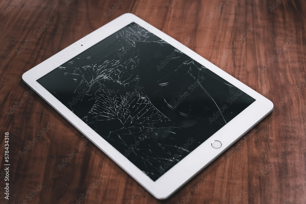 broken ipad screen picture