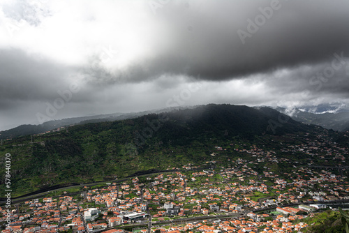 Rain clouds on madeira