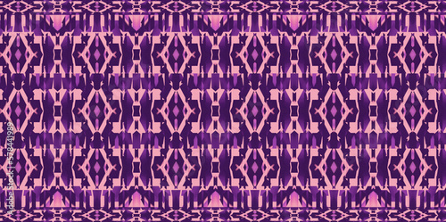 Textured African decoration - Graphic design - Geometric shapes - Illustration