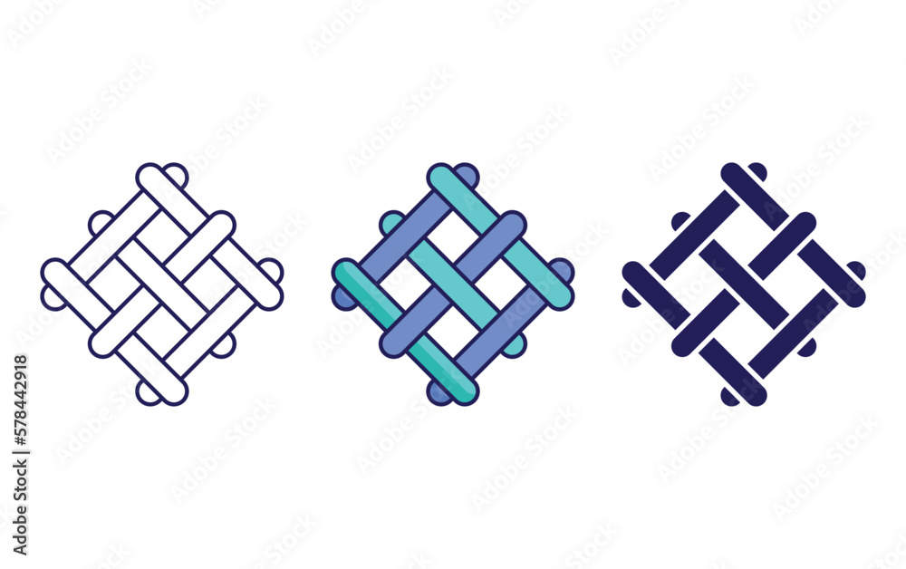 Obraz premium Abstract Shapes icon