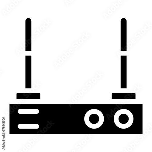 wi-fi router glyph 