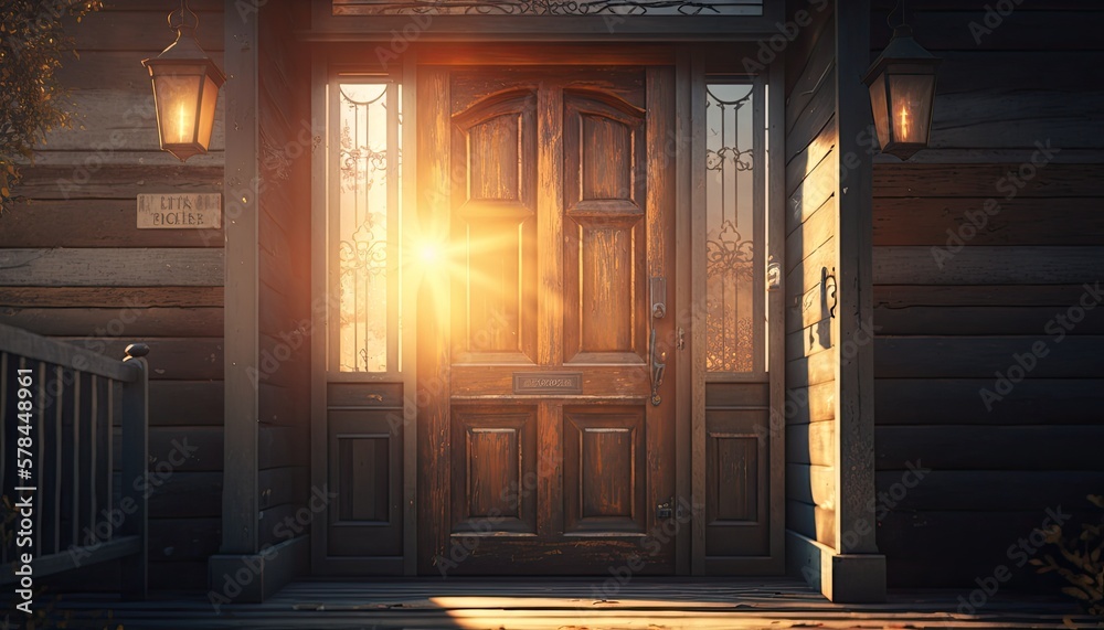 Beautifull old wooden front door Beautifull old wooden front door