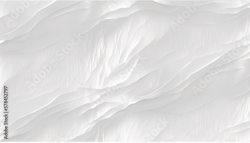 Wallpaper Mural Abstract white background - Minimalistic White Wave Texture for Your Design Needs - ai generated Torontodigital.ca