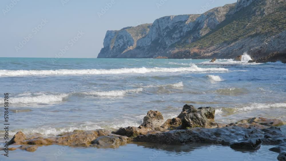 Scenic view of Saint Anthony cape in Alicante Costa Blanca, Spain Scenic view of Saint Anthony cape in Alicante Costa Blanca, Spain