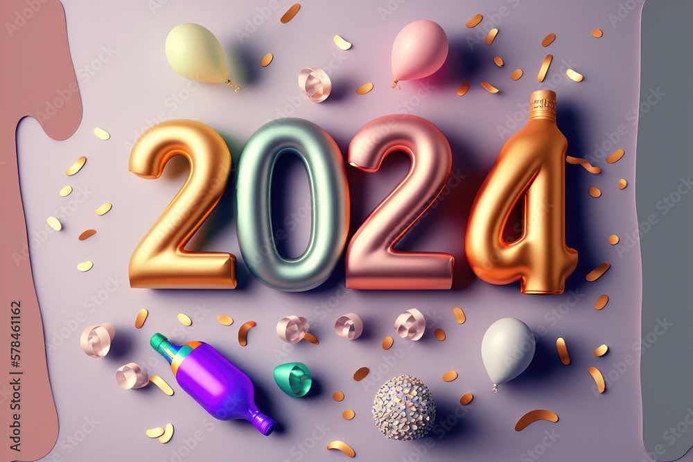 2024 A Year of Celebration and Numerical Significance. Happy New Year