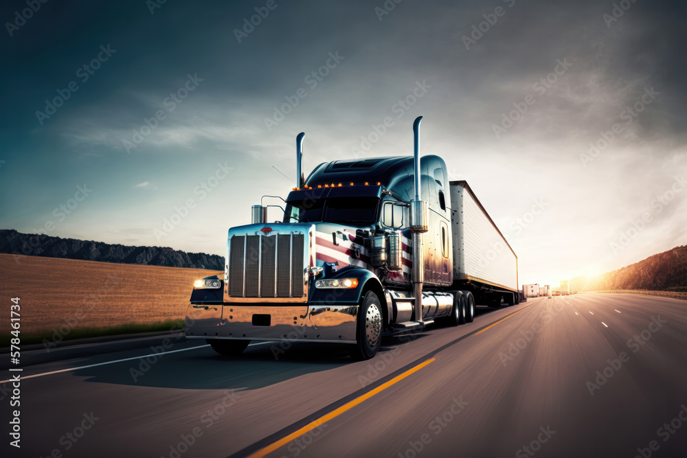 Trucking Through the Day: A Transportation Background. Generative Ai