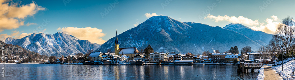 Fototapeta premium lake Tegernsee in Bavaria - Germany