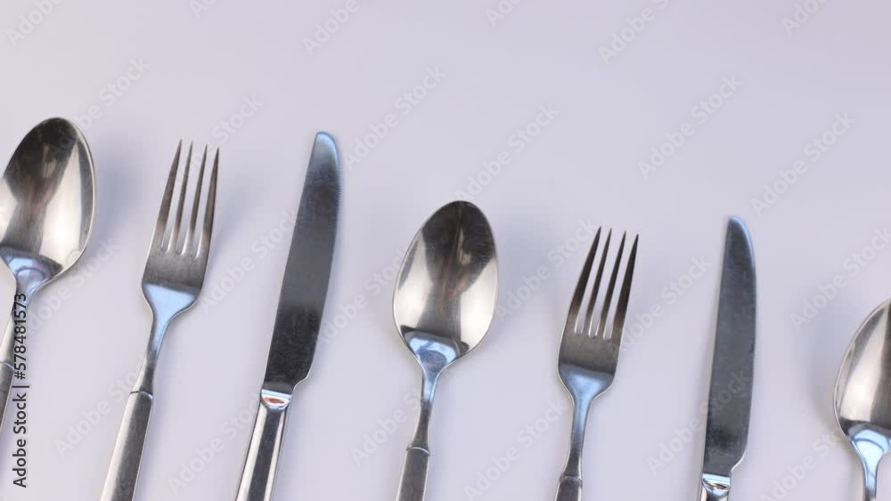 fork knife spoon set of kitchen utensils on a white background fork knife spoon set of kitchen utensils on a white background