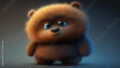 cute fuzzy bear © scott