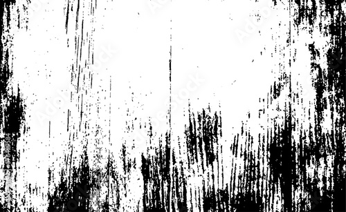 Vector brush sroke texture. Distressed uneven grunge background. Abstract distressed vector illustration. Overlay over any design to create interesting effect and depth. Black isolated on white. EPS10