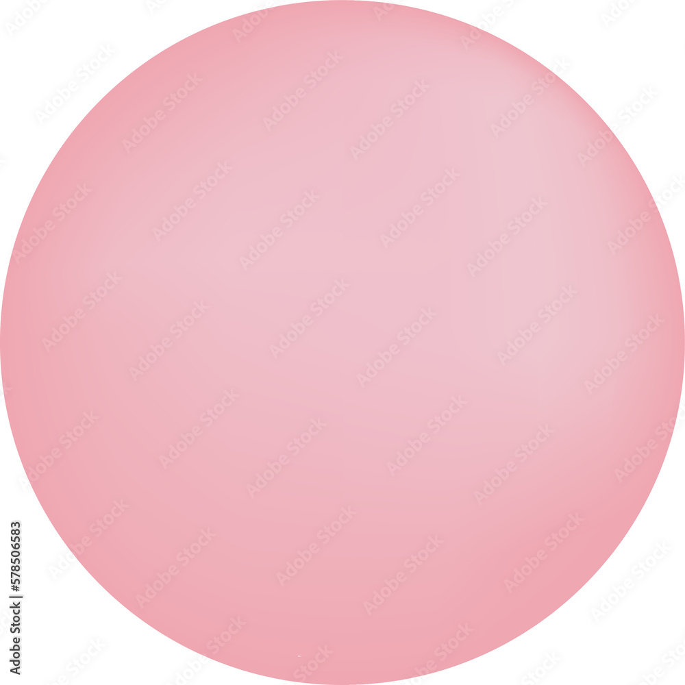 Obraz premium Pink Gradient Circle