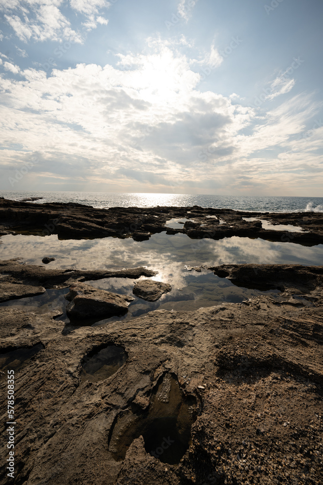 Obraz premium sunset over the sea