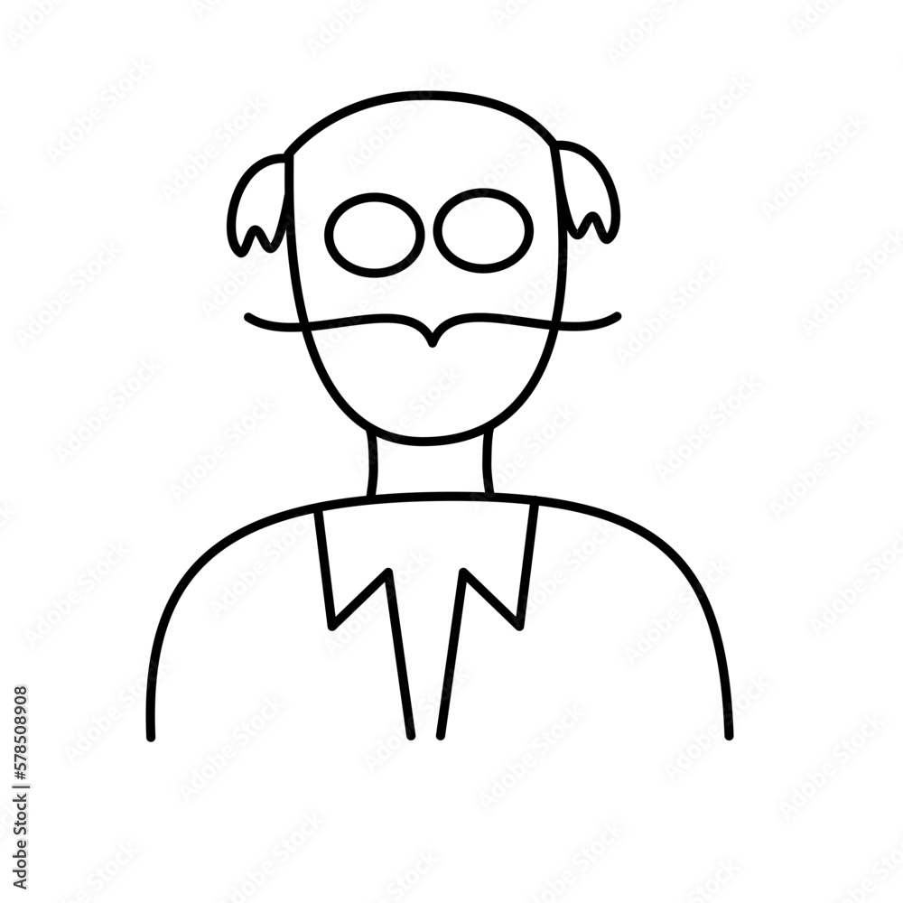User interface icon and professions avatars User interface icon and professions avatars