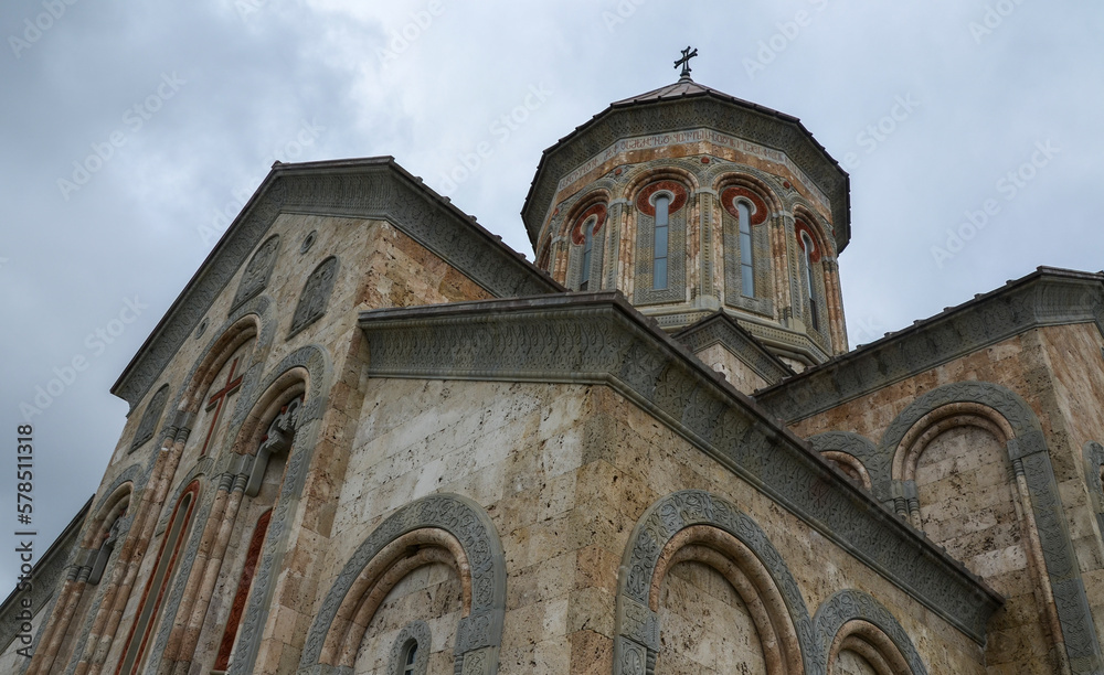 St. Nino Convent Cathedral sometimes also called the Bodbe Monastery located near town of Sighnaghi, Kakheti, is one of the most important religious sites and attractions in Georgia.