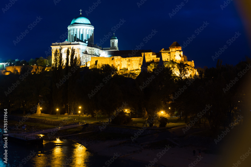 Largest church and the tallest building in Hungary - Esztergom Basilica