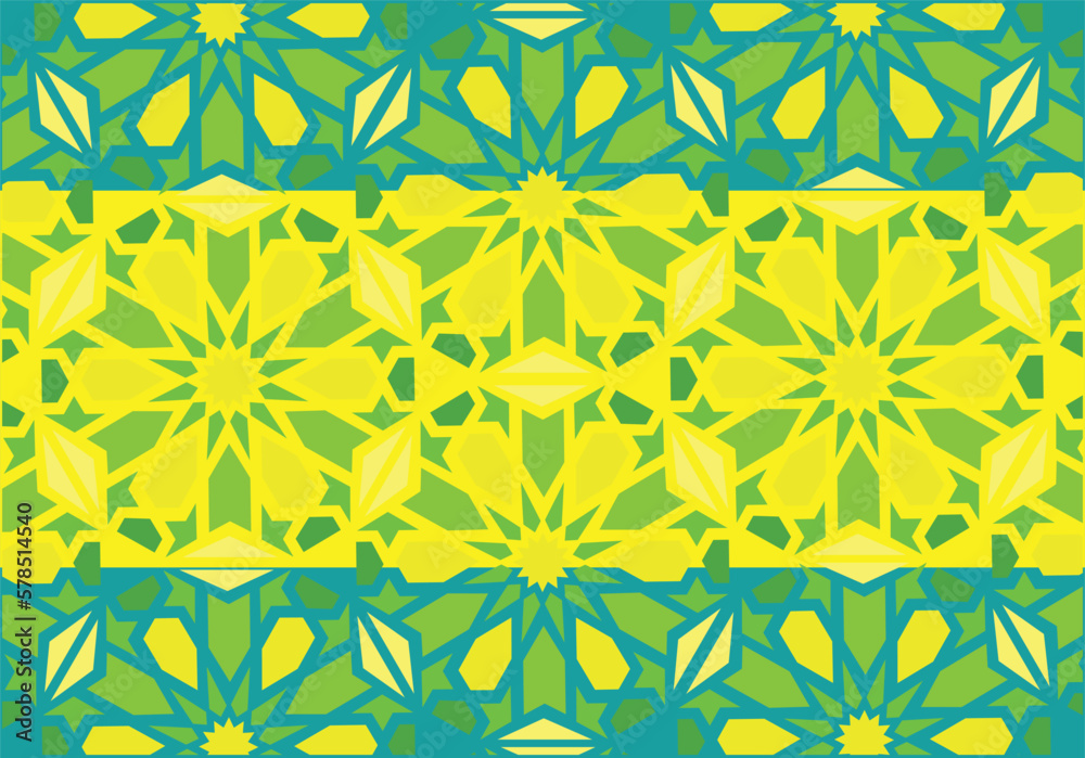 Islamic geometric motifs, which are very nice EPS 10 Islamic geometric motifs, which are very nice EPS 10
