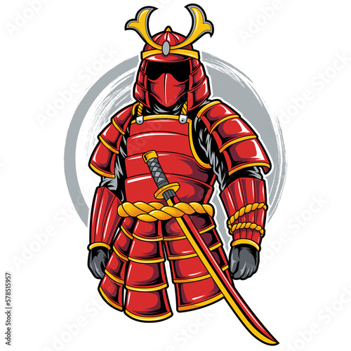Samurai body armor