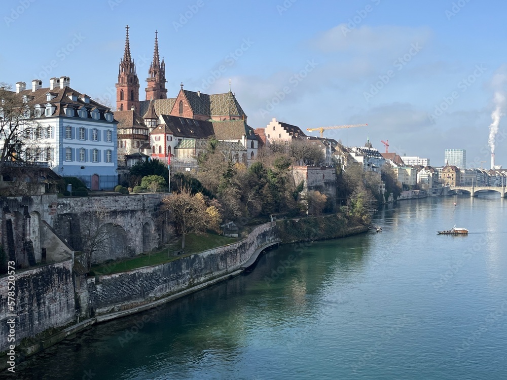 View of Basel Switzerland