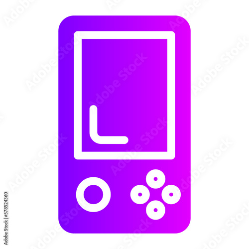 game console gradient icon