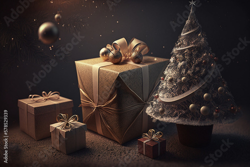 christmas gifts under the c...