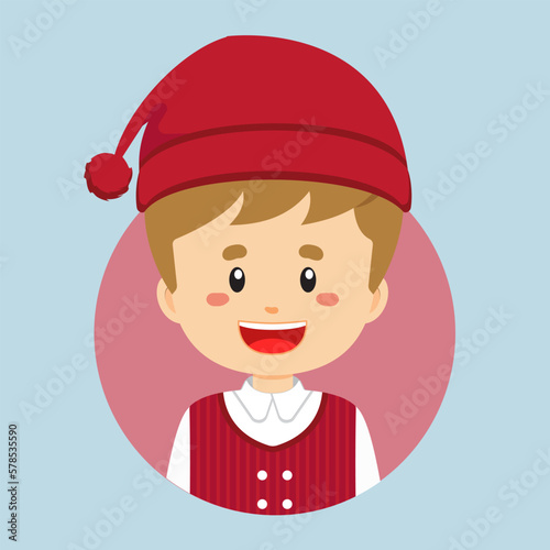 Avatar of a Denmark Character