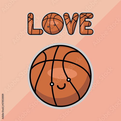 Love basketball design