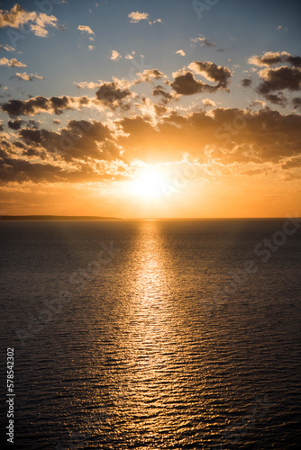 Sunset on Lake Michigan