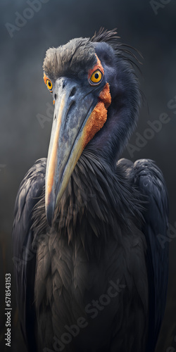 vulture in zoo © Demencial Studies