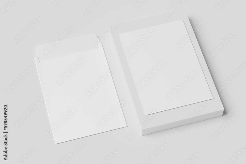 C4 Envelope Mockup